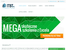 Tablet Screenshot of itbt.pl